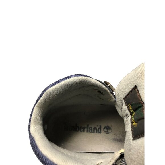 TIMBERLAND WOMEN NAVY LACE UP BOOTS 8.5 M - Picture 10 of 10